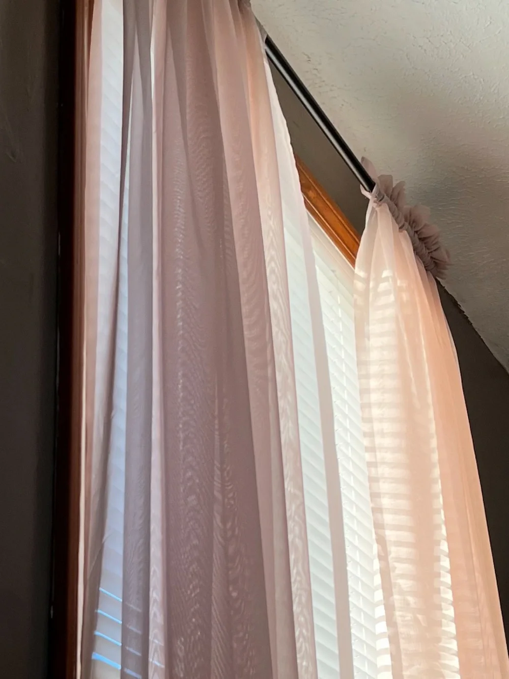 JCPenney Lisette Curtain Panels 4 Panels Blush